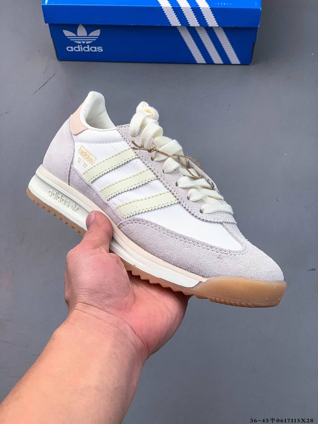 Corporate level! Adidas Sl 72 Rs brand new reset version, this retro shoe is pre