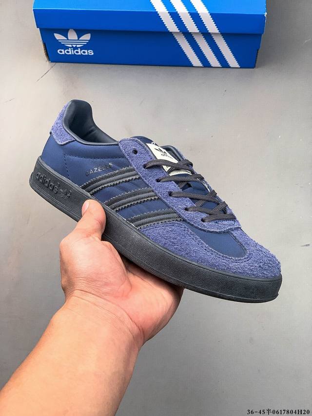 True half size! Adidas Gazelle low-top retro versatile casual sports shoes 06178