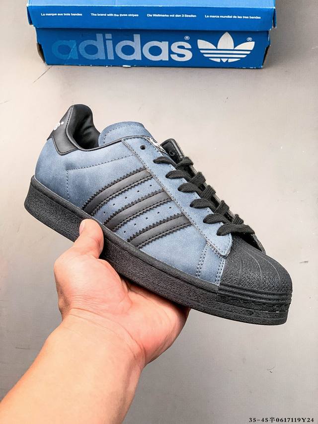 Company level! Adidas Superstar shell head classic versatile casual sneakers 061