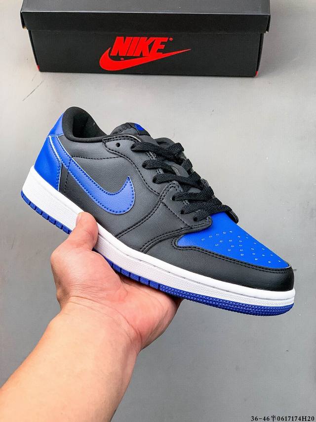 Second layer genuine label! Nike Air Jordan Low 1 Jordan 1 low-top classic casua