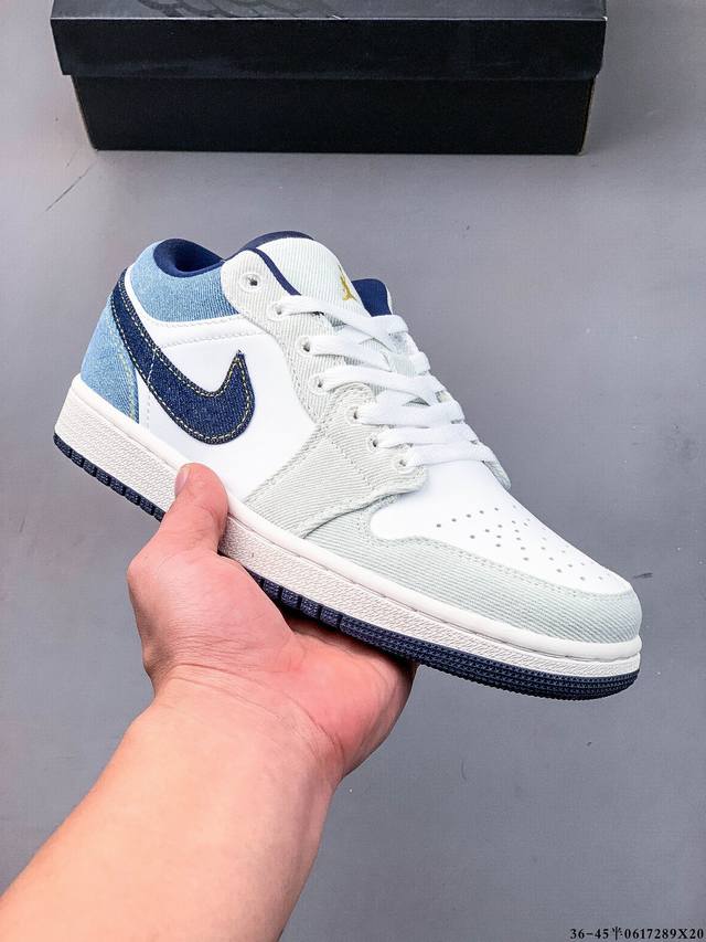 Second layer genuine label! Nike Air Jordan Low 1 Jordan 1 low-top classic casua