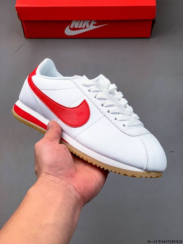 Company level! Nike Classic Cortez Nylon Forrest Gump Classic Casual Sports Shoe