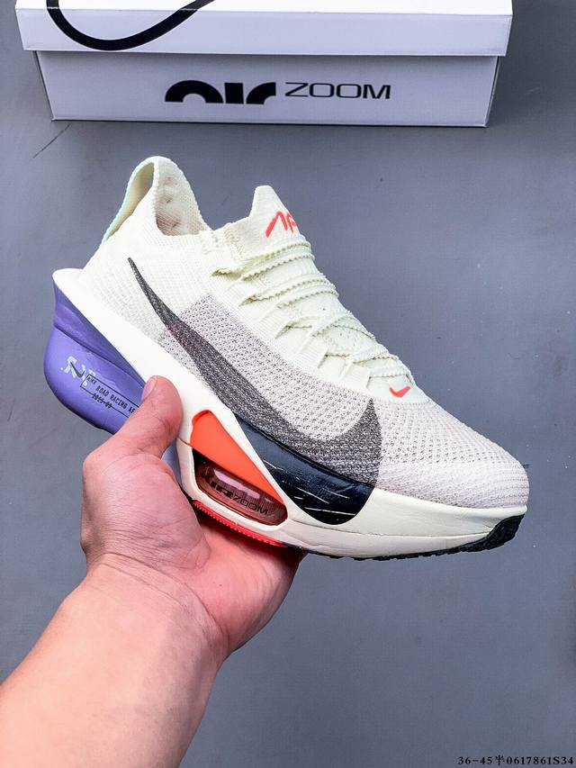 Corporate Level! Nike Air Zoom Alphafly Next% 3 Alpha Marathon 3.0 Shock Absorpt