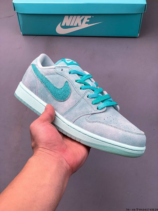 Company-level first-layer! Nike Air Jordan 1 Low Aj1 Jordan 1 low-top trendy spo