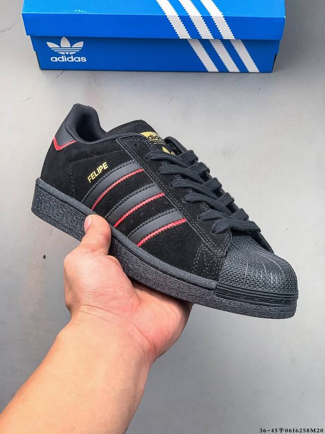 Company level! Adidas Superstar shell head classic versatile casual sneakers 061