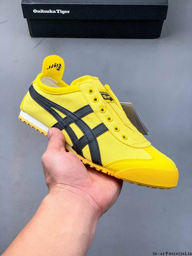 Collection Asics Mexico 66 Slip-On Onitsuka Tiger Series Classic Canvas Casual S