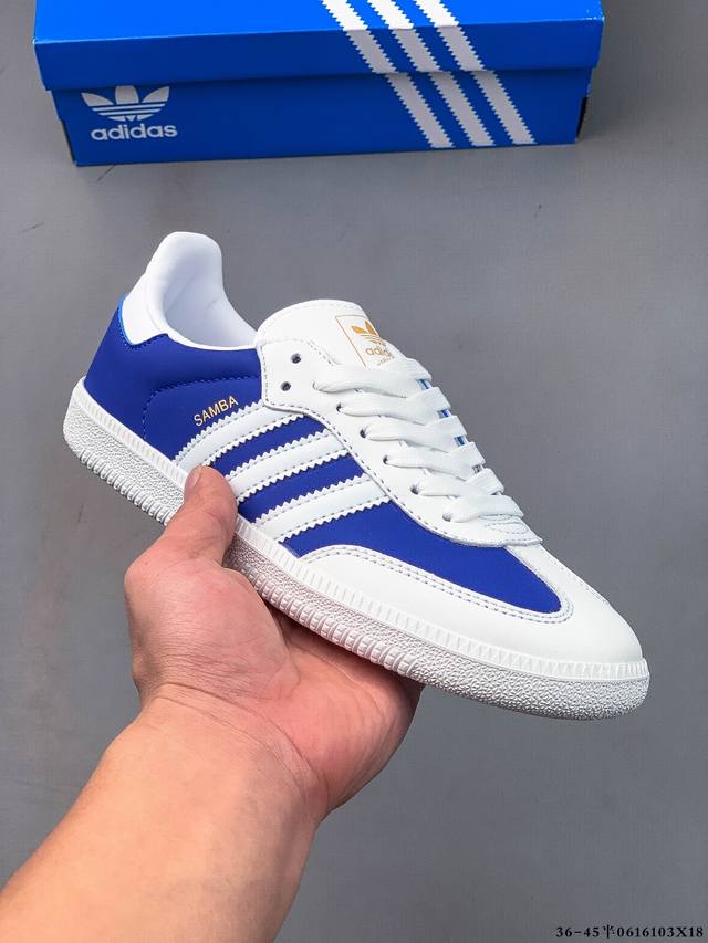 Collection Second layer genuine label! Adidas Samba Og classic shoe Adidas class