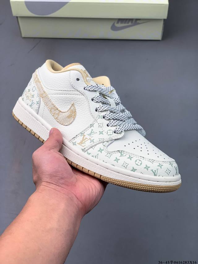 Company-level first layer! Nike Air Jordan 1 Low Aj1 Joe 1 low-top trendy slow s