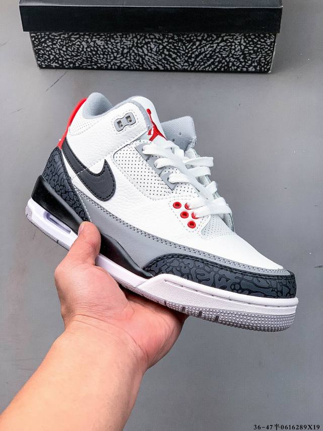 Jordan Air Jordan 3 Retro Tinker Nrg Aj3 Joe 3 low-top retro casual sports cultu