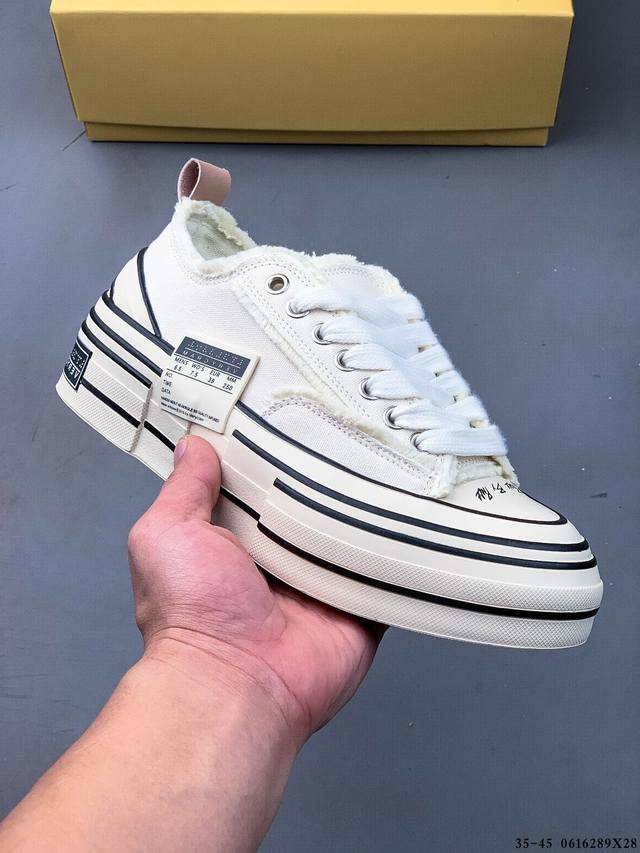 Jianhao's new brand Xvessel GOP Mule Slip On heavy deconstruction thick-soled co