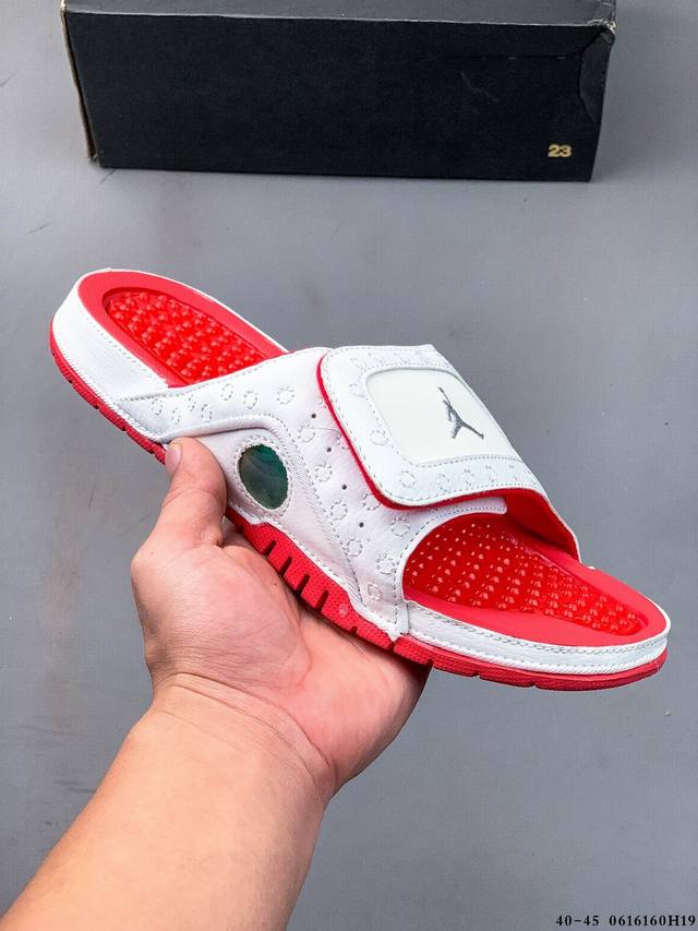 Collection Air Jordan Hydro Xiii Retro Slides Aj13 Sports Slippers Jordan 13 Cla