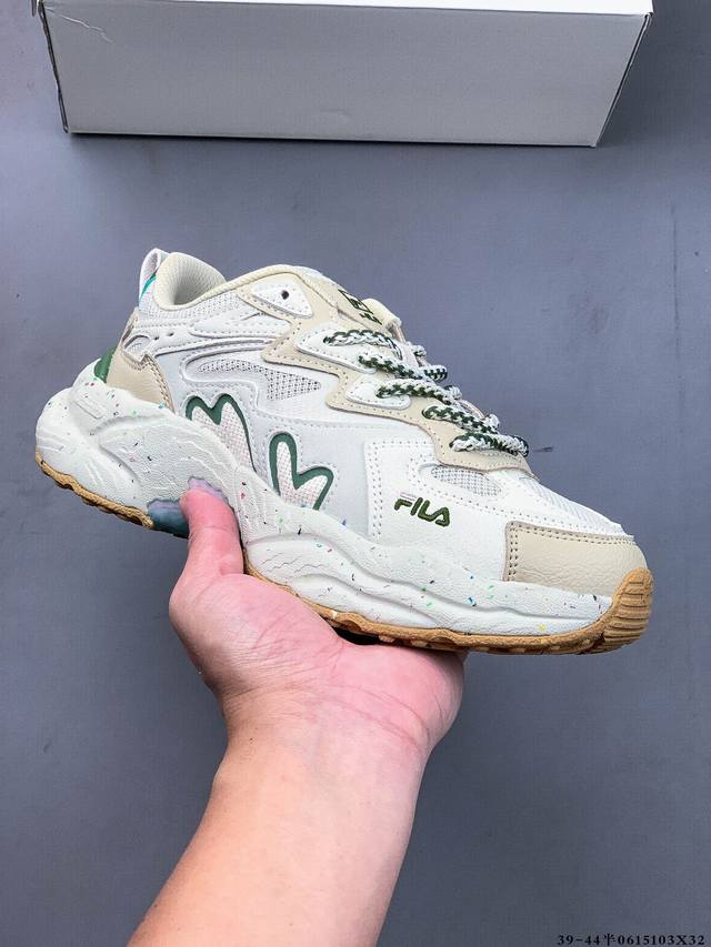 Company level! Zhang Yixing's same style Fila Fern Fern new dad shoes casual sho