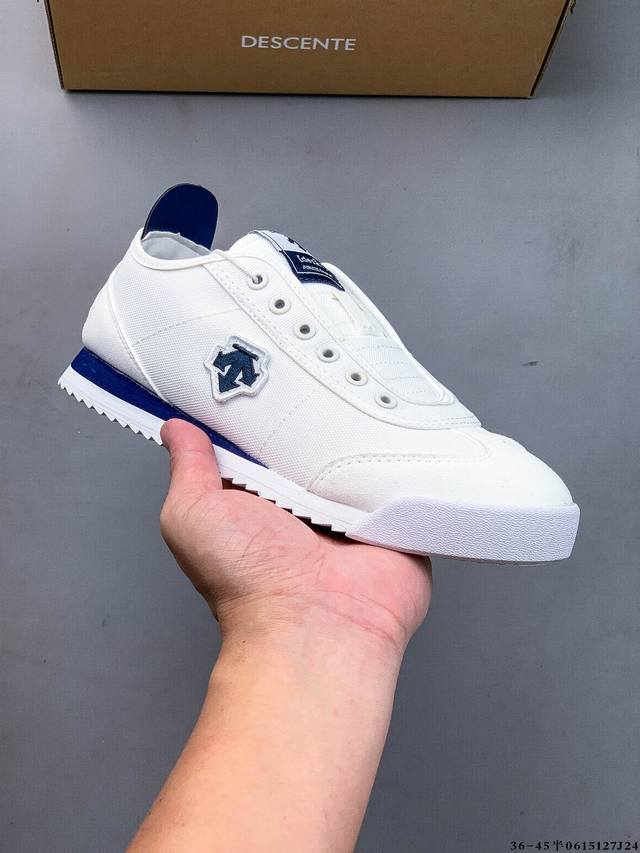 Descente Chron Tempo retro sports casual shoes canvas shoes 0615127J24