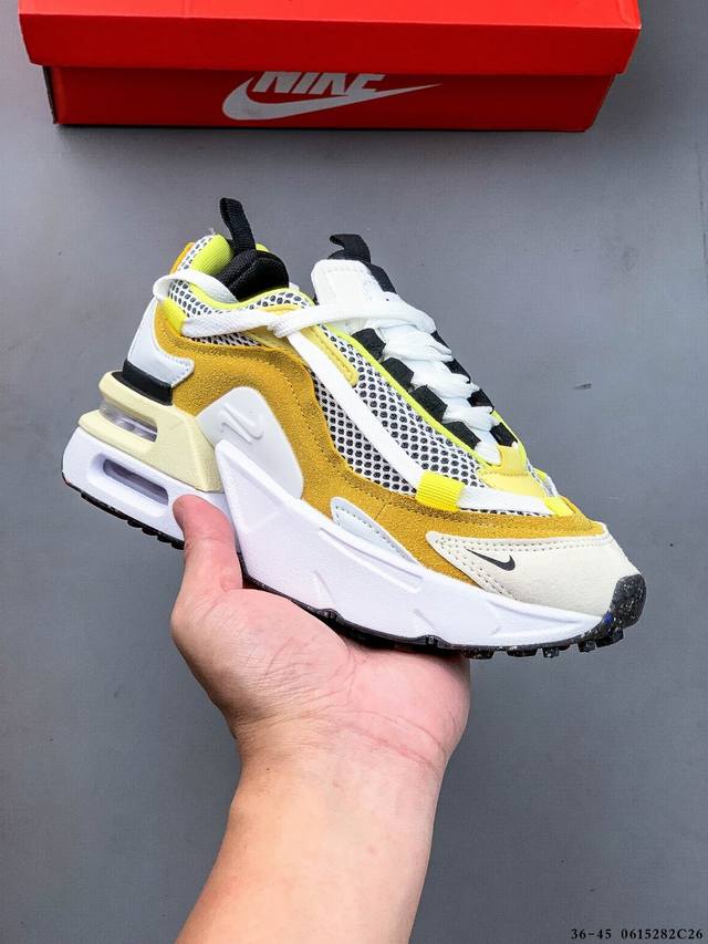 Collection Company level! Nike Air Max Furyosa stitching air cushion running sho