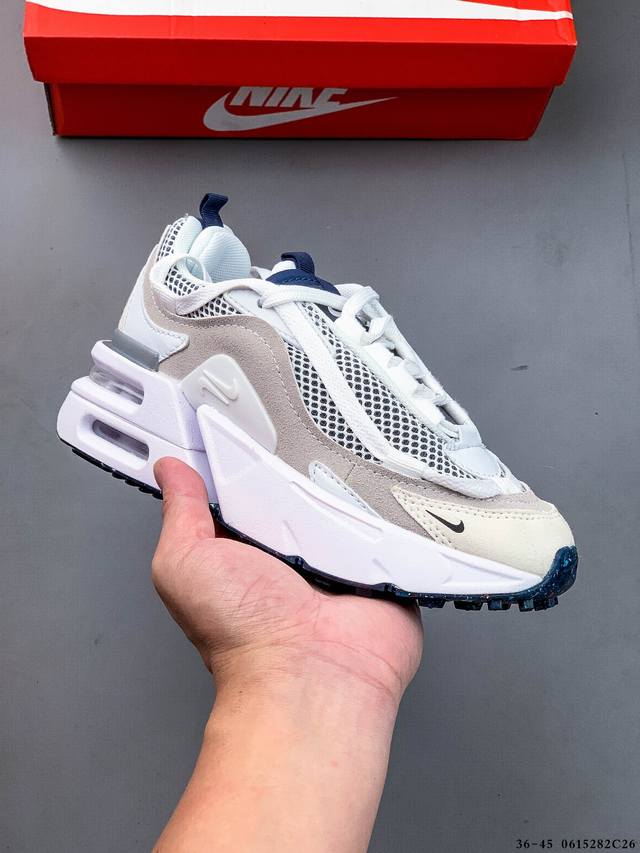 Company level! Nike Air Max Furyosa stitching air cushion running shoes double-l