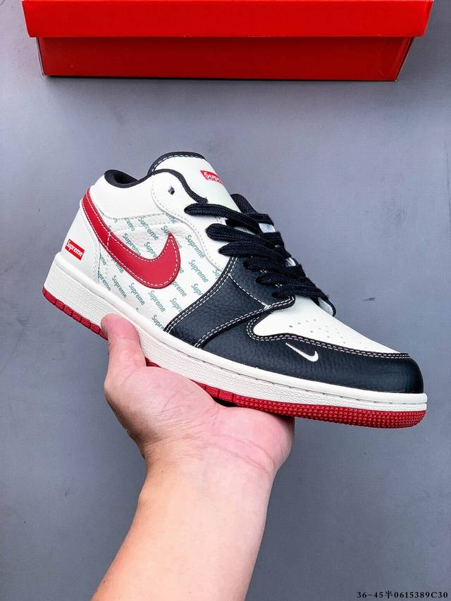 Company-level first layer! Nike Air Jordan 1 Low Aj1 Joe 1 low-top trendy slow s