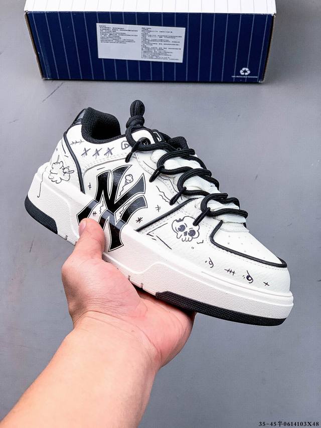 Collection Company Level [Customized Sneakers] Mlb New York Yankees Trend Code S