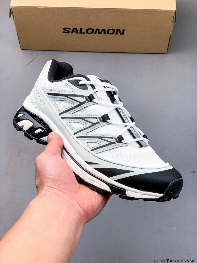 Salomon Xa Pro Xt-6 Expanse outdoor trail running shoes. The upper uses Sensifit
