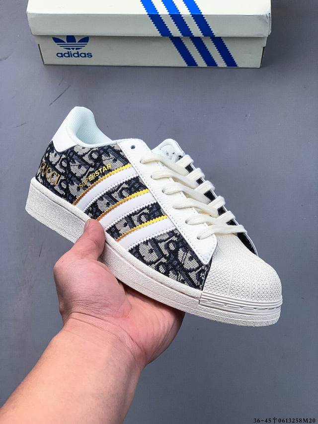 Company level! Adidas Superstar shell head classic versatile casual sneakers 061