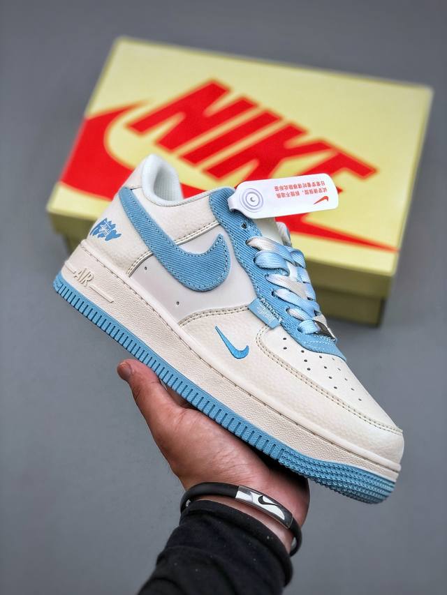 Nike Air Force 1 '07 Stussy joint Air Force One low-top casual sneakers Original