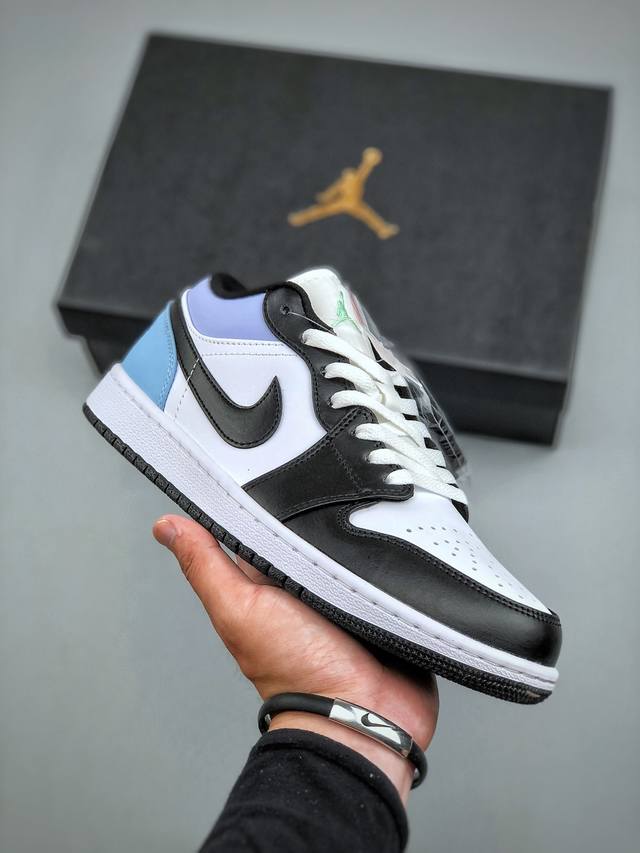 Air Jordan 1 Low Aj1 Joe 1 low-top casual sneakers synchronized official color O