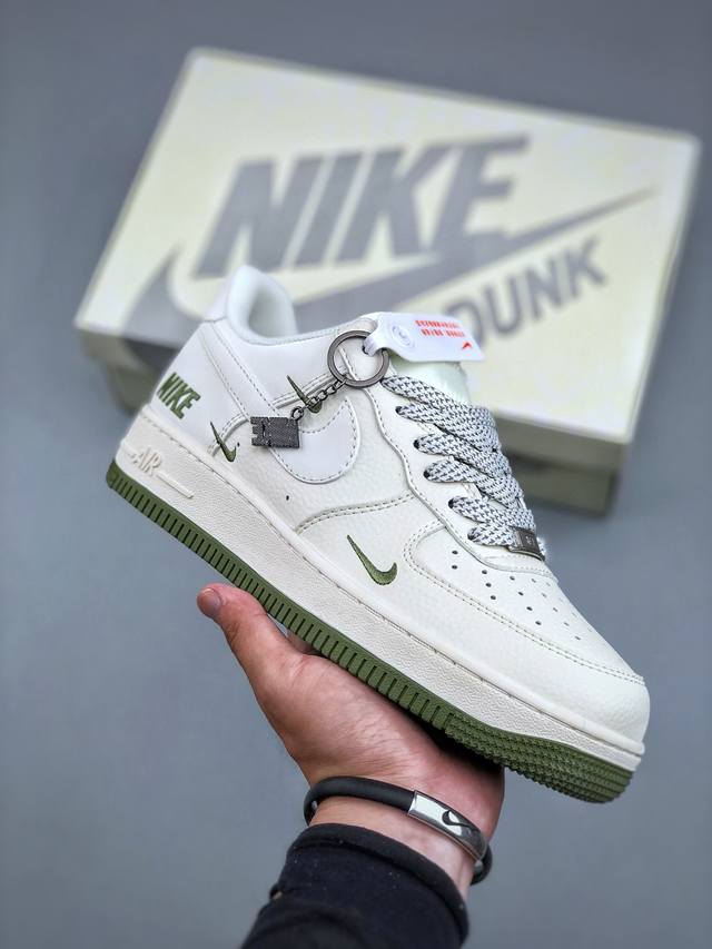 Nike Air Force 1'07 Low Nike joint green three-hook Air Force One low-top casual