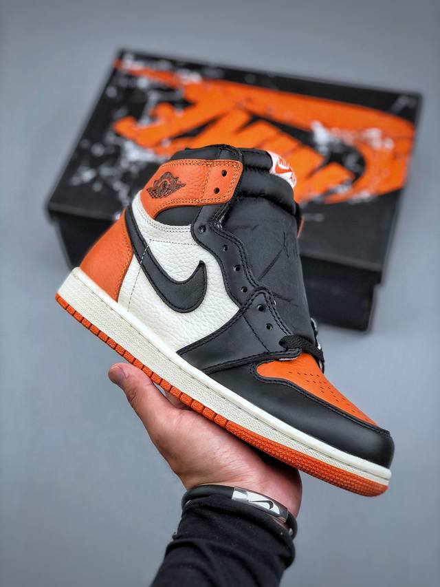 Air Jordan 1 High Og Shattered Backboard Aj1 Qiao 1 New Shattered Dz5485-008 #It