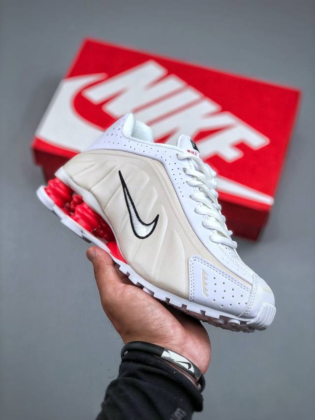Nike Shox R4 series Nike low-top sports casual air cushion sports shoes Official