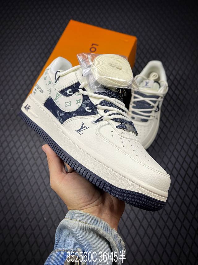 C Corporate-level Nike Air Force 1'07 Lv8 Original last and original cardboard t