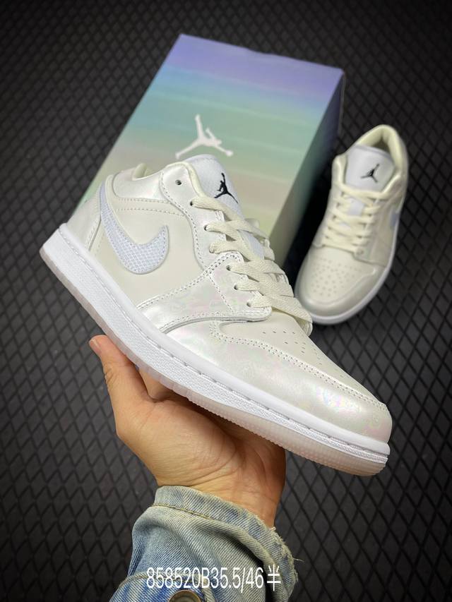 B Company-level Air Jordan 1 Low Aj1 low-top series basketball shoes official sy