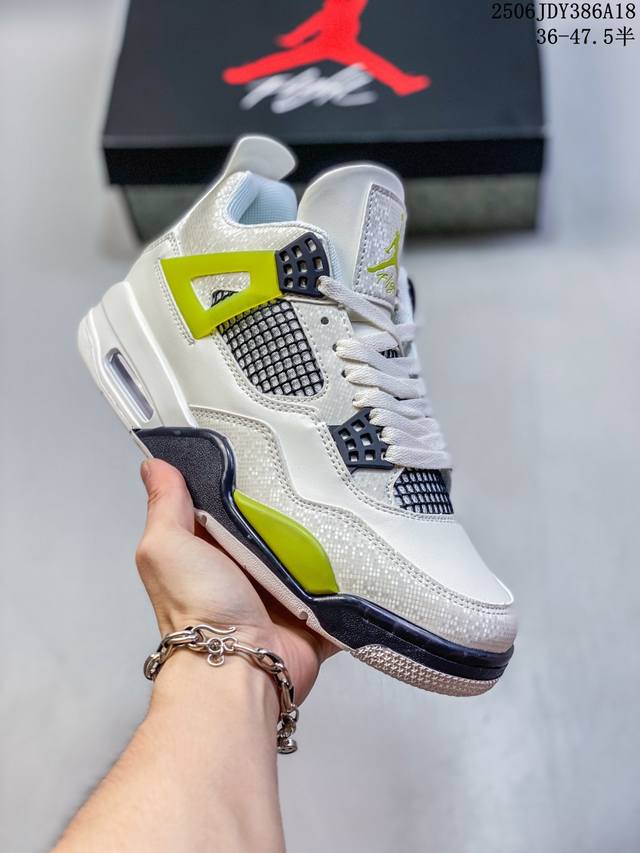 Authentic Air Jordan 4 Retro Michael Jordan Aj4 mid-top retro casual sports cult