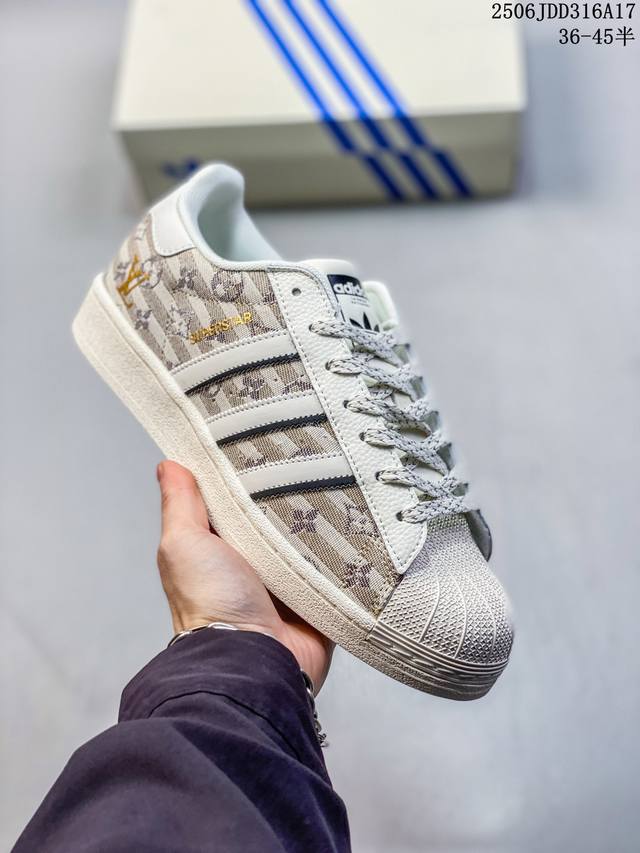 Corporate-level Adidas Adidas Originals Superstar Shell Toe Series Low-top Class