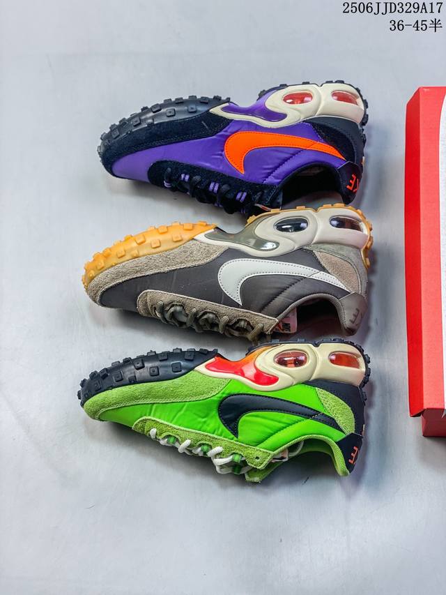 Nike Air Max Waffle Sp Action Green Casual Running Shoes Waffle Sp is on sale! T