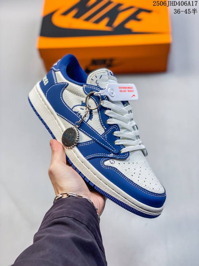 Limited edition overseas hit! Travis Scott X Fragment Design X Jordan Air Jordan