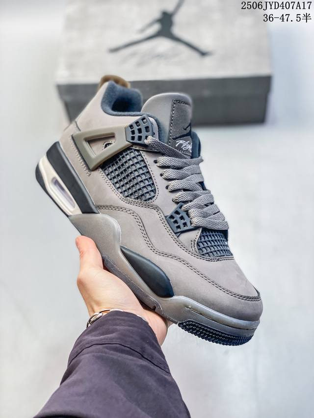 Authentic Air Jordan 4 Retro Michael Jordan Aj4 mid-top retro casual sports cult