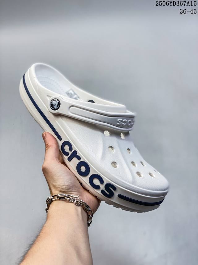 Crocs Bayaband Clog Baya hole shoes unisex style Item number: 205089-0A3 Shoe si