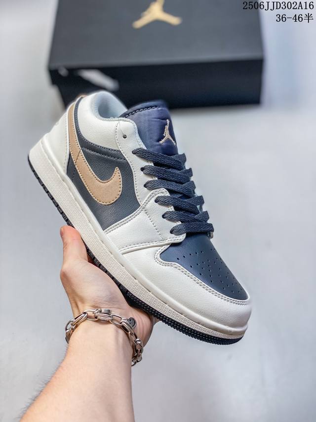 Corporate-level Nike Air Jordan 1 Low Aj1 Joe 1 low-top casual sneakers synchron