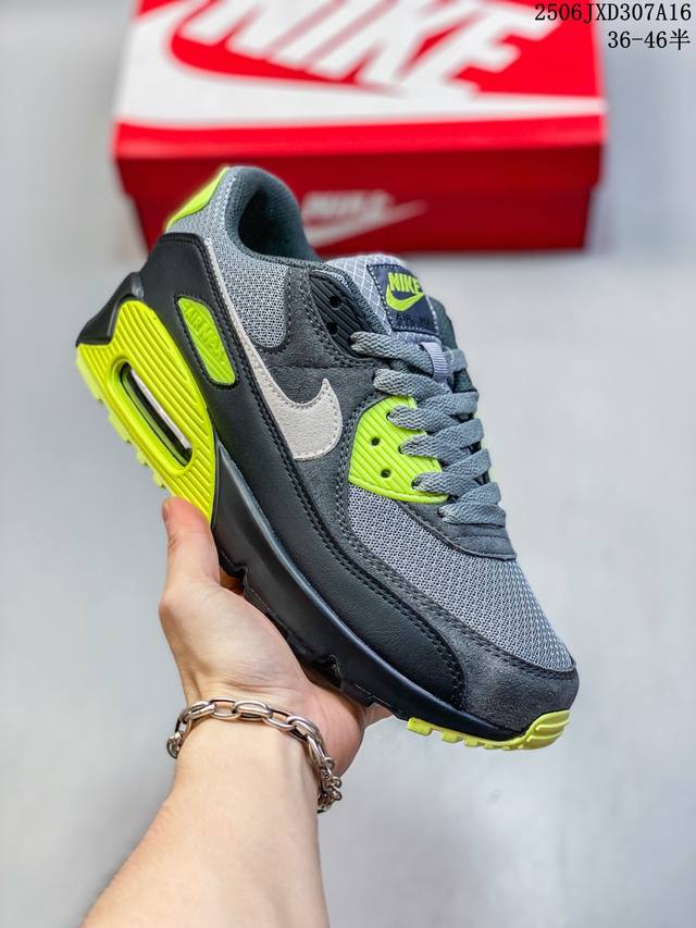 Corporate-level Nike Air Max 90 first generation retro air cushion versatile cas