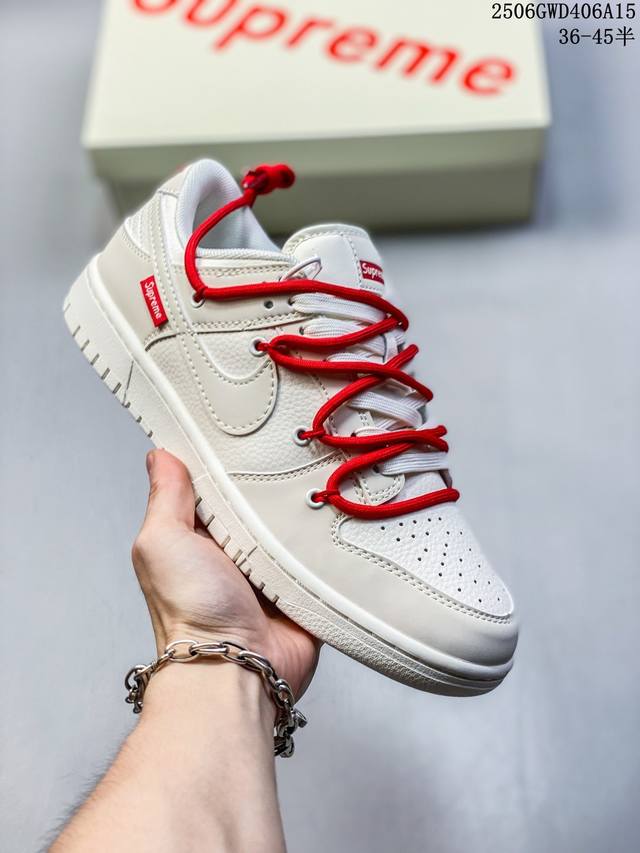 Overseas hit limited sale! Corporate-level Nike SB Dunk Low "Dunk Joint-Off-Whit