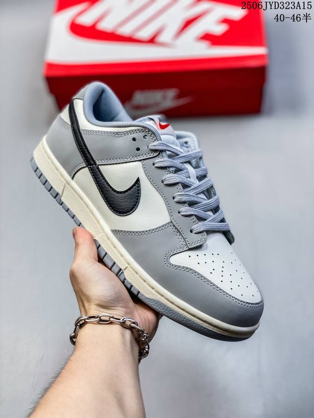 real label with half size Nike Dunk Low comfortable non-slip wear-resistant low-