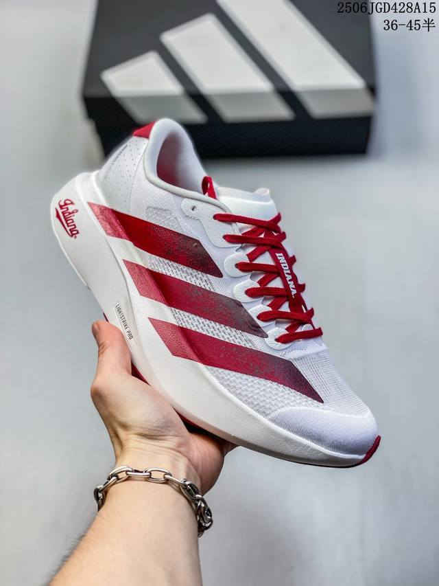Adidas Adizero Evo Sl Sports Comfortable Non-slip Wear-resistant Low-top Running