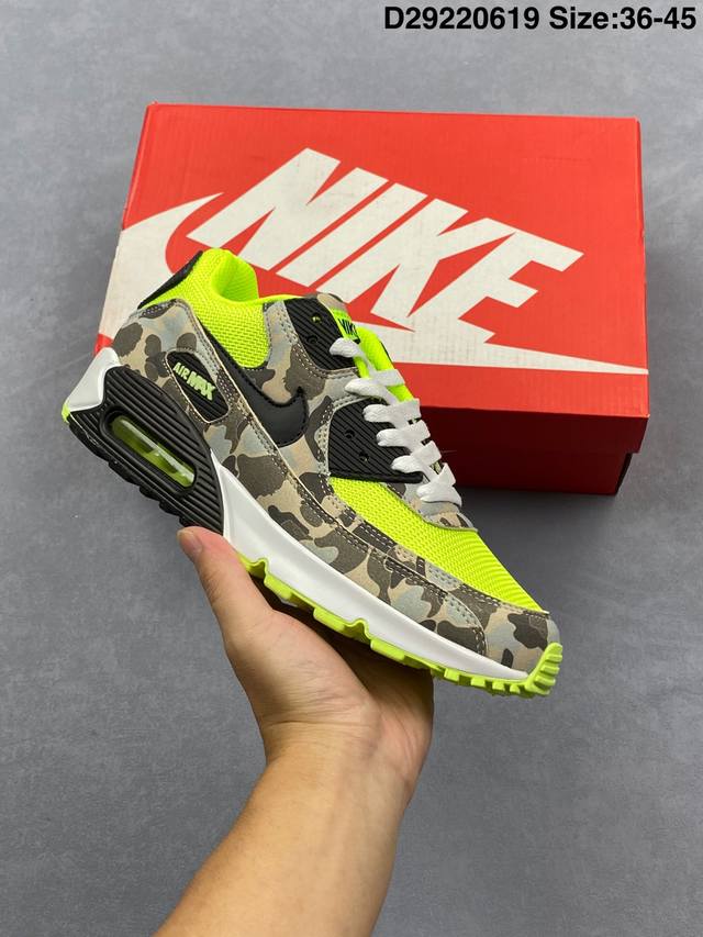 Nike Air Max 90 first generation retro air cushion versatile casual sports joggi