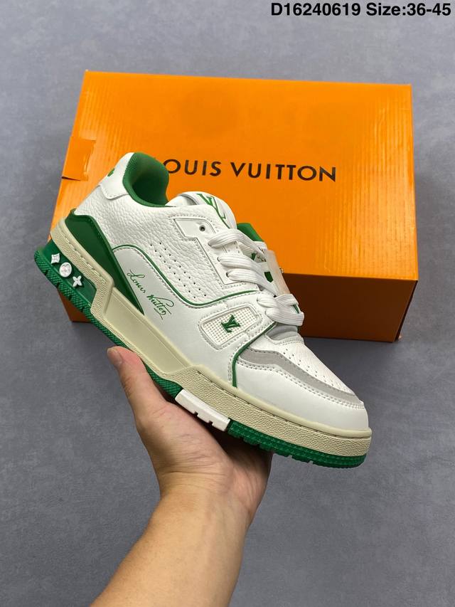 Louis Vuitton Made in Guangdong, leather upper material, full lambskin lining an