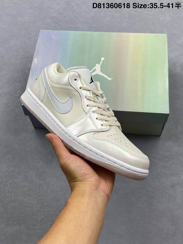 Corporate Nike Air Jordan 1 Low Aj1 Qiao 1 low-top casual sneakers synchronized