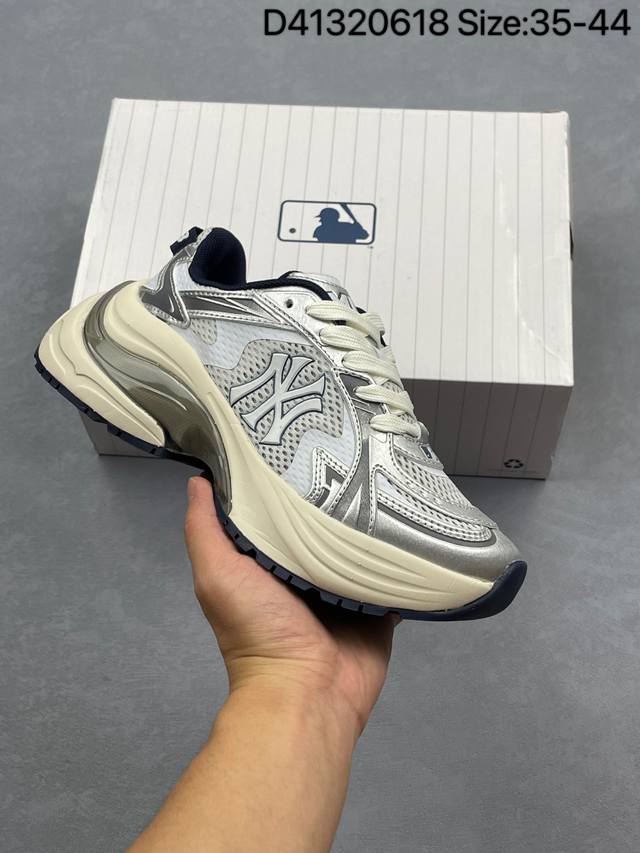 Mlb Bigball Chunky Curve Popular Item Lightweight heightened thick sole versatil