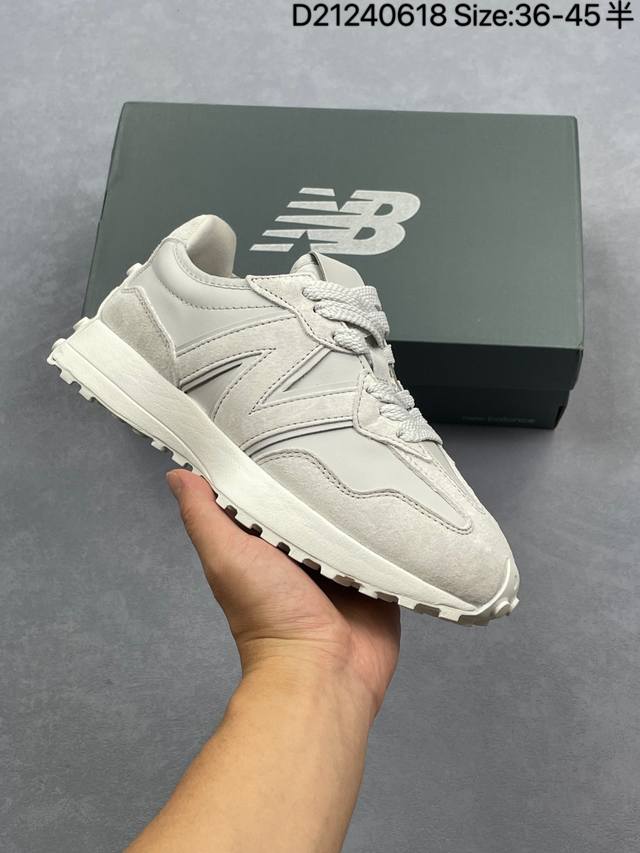 Nb New Balance 327 series retro casual sports jogging shoes, fashionable men's a