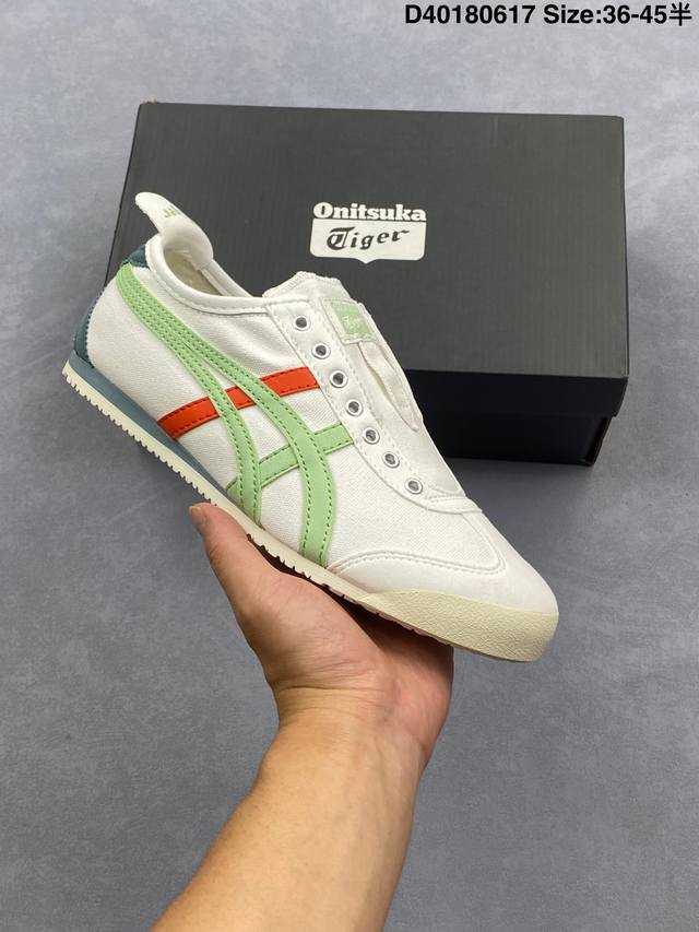 Onitsuka Tiger Mexico 66 Slip-On Low-top Summer Breathable Sports Casual Shoes I