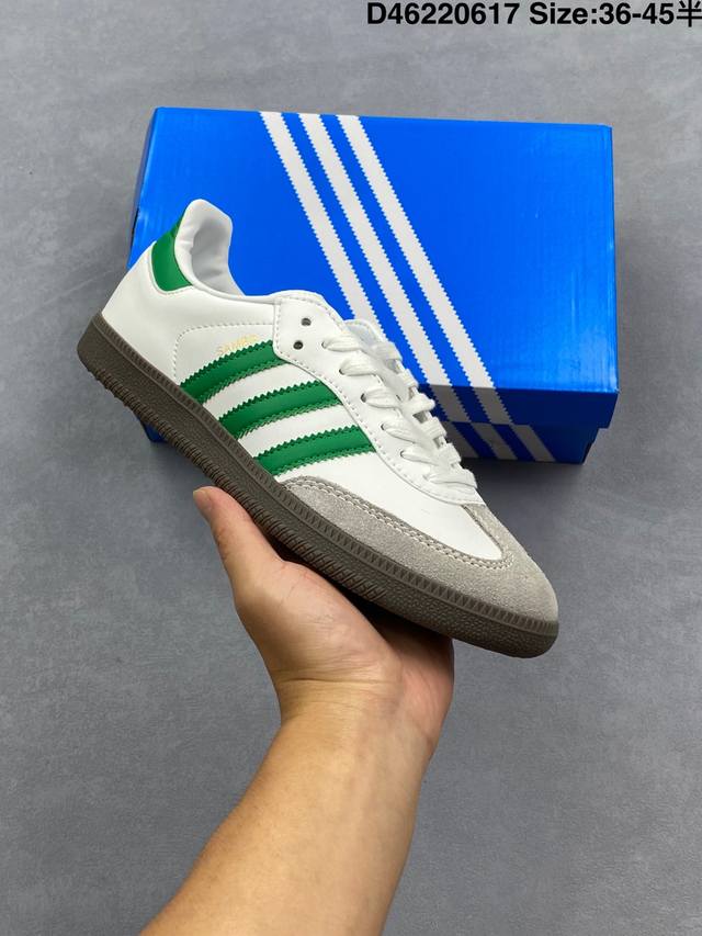 Ad Original Samba Og Retro classic lightweight sneakers white green Ig1024 Produ