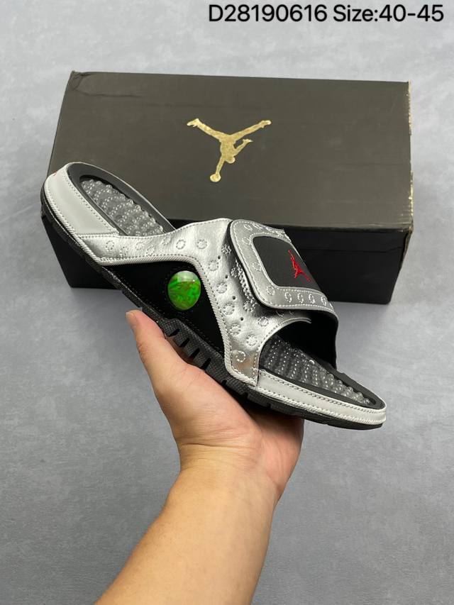 Jordan slippers Aj Nike Jordan Hydro Xiii Retro Velcro men's slippers Item No.: