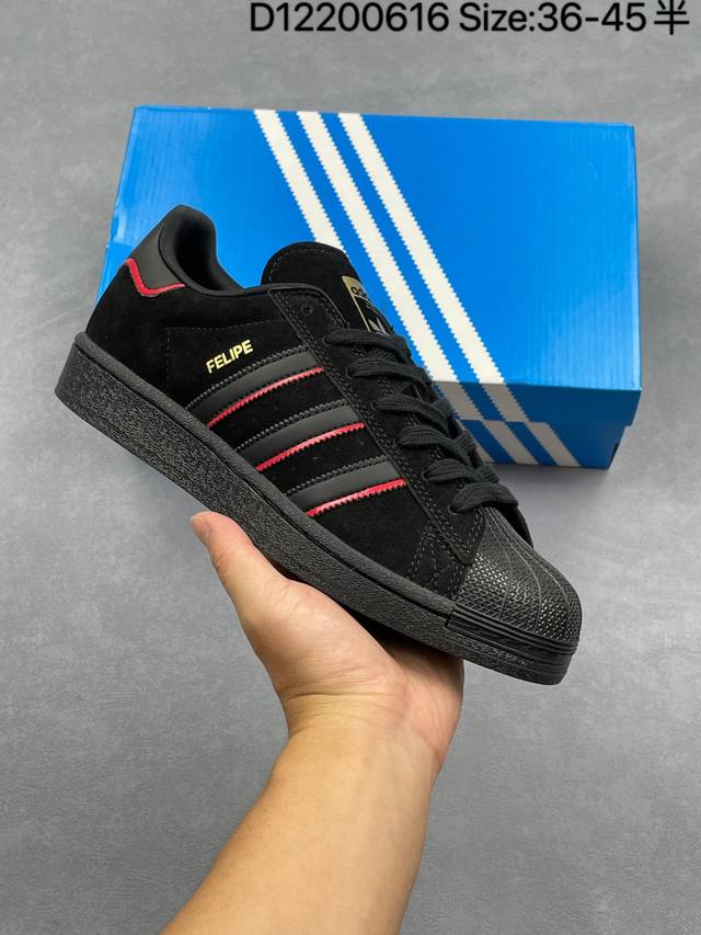 Adidas Originals Superstar Shell Toe Series Low-top Classic All-match Casual Spo